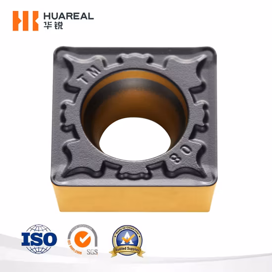 Utensili per tornitura con inserti per rivestimento CVD / PVD di alta qualità in fabbrica in Cina