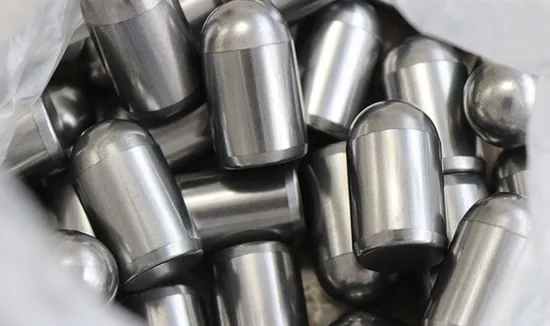 Punte per l'estrazione del carburo di tungsteno per trapani a bottone